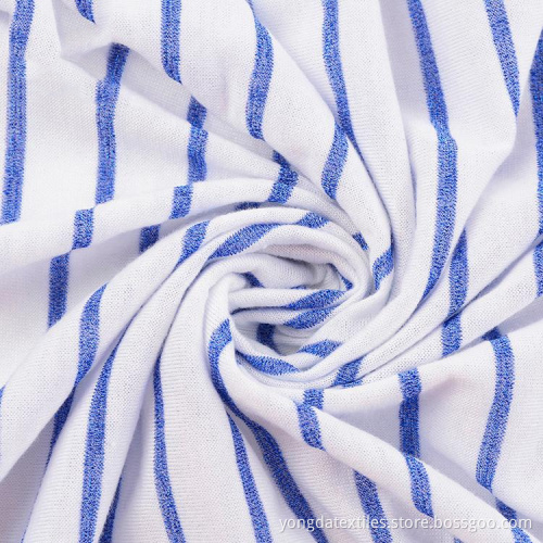 Elegant Yarn Dyed Knitted Rayon Fabric For Garment